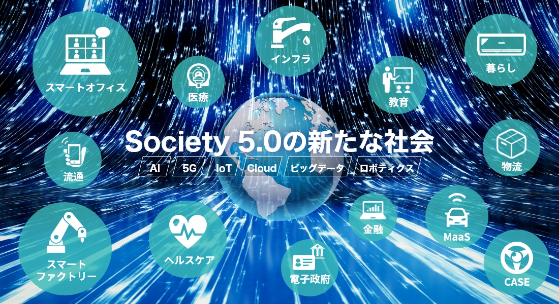Society5.0の新たな社会