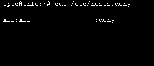 図2.hosts.deny設定例